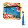 Square Chinese Style Cloth Tassel Bags PW-WG62144-10-1