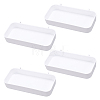 4Pcs Plastic Hanging Trays for Mesh Display AJEW-GO0004-51-1