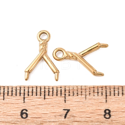 304 Stainless Steel Pendant Bail STAS-G385-02G-1