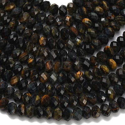 Natural Tiger Eye Beads Strands G-Z111-A02-04-1
