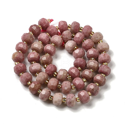 Natural Rhodonite Beads Strands G-P508-A19-01-1