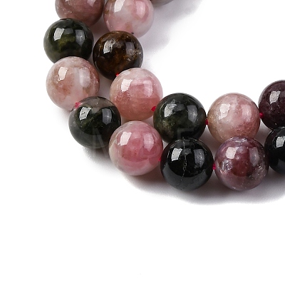 Natural Tourmaline Beads Strands G-L608-B01-02-1