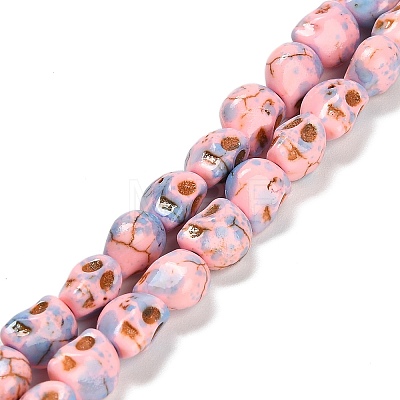 Synthetic Turquoise Beads Strands TURQ-F019-02-1