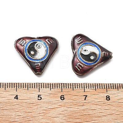 Handmade Cloisonne Beads CLB-Q002-02D-1