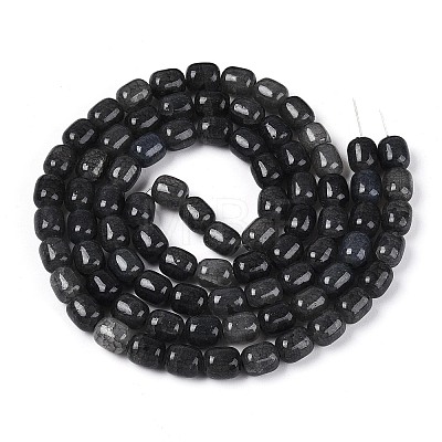 Baking Paint Crackle Glass Beads Strands DGLA-N019-01B-12-1