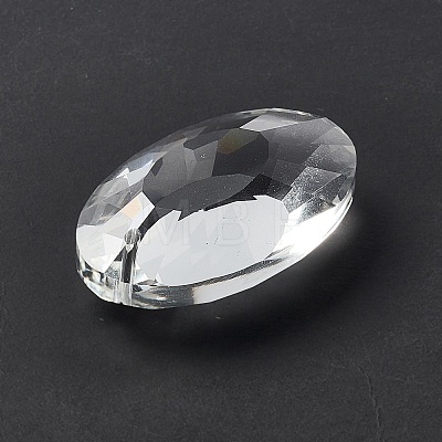Transparent Glass Big Pendants X-GLAA-F118-08-1