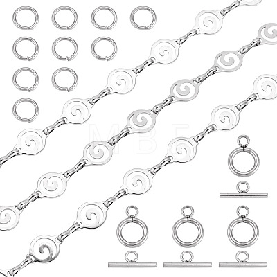 DIY Chain Necklace/Bracelets Kits DIY-TA0015-95P-1