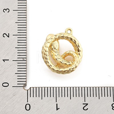 Brass Micro Pave Cubic Zirconia Pendants KK-M321-01G-G01-1