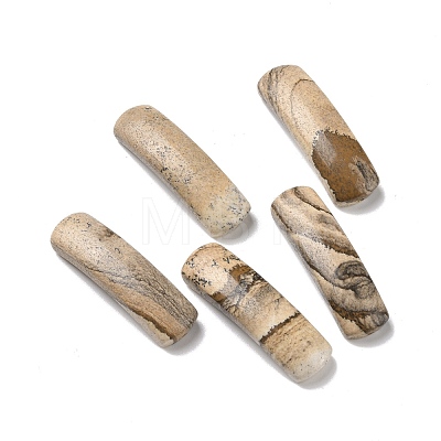 Natural Mixed Stone Connector Charms G-D460-02-1