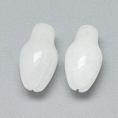 Natural White Jade Pendants G-F637-18K-1