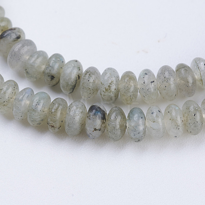 Natural Labradorite Beads Strands G-P354-01-4x2mm-1