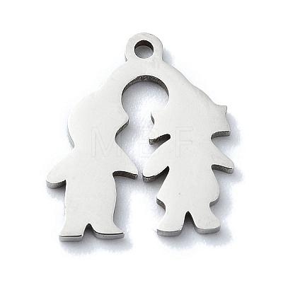 Non-Tarnish 304 Stainless Steel Charms STAS-C097-33P-1