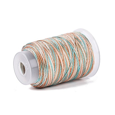 5 Rolls 9-Ply Braided Nylon Strings with Metallic Thread OCOR-Q062-01F-1