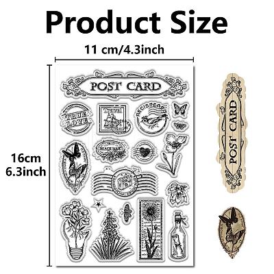 Custom PVC Plastic Clear Stamps DIY-WH0439-0344-1