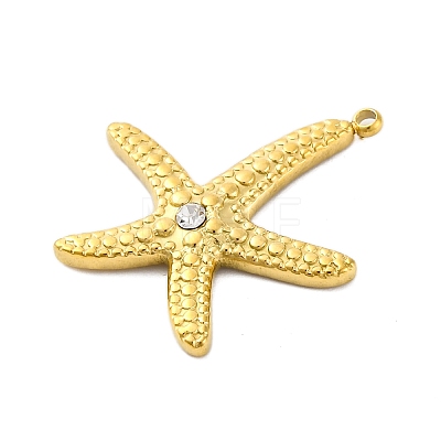 304 Stainless Steel Pendants X-STAS-V004-07G-01-1