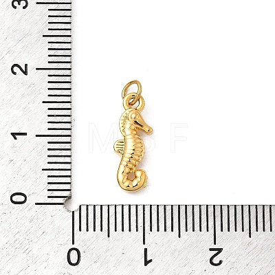 304 Stainless Steel ABS Imitation Pearl Pendants STAS-B097-07G-04-1