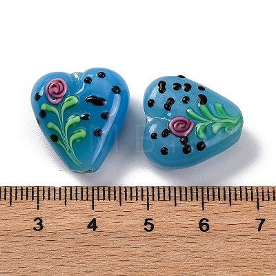 Handmade Lampwork Beads LAMP-G165-01C-1