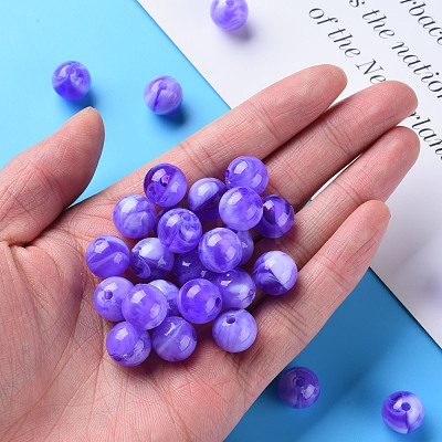 Acrylic Beads MACR-S375-001D-04-1