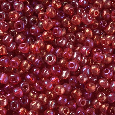Round Glass Seed Beads SEED-A007-4mm-165-1