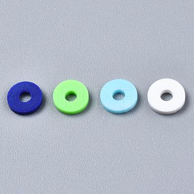 Handmade Polymer Clay Beads CLAY-T019-02B-45-1