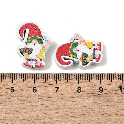 Printed Schima Wood Beads WD-CBA91F0-09-1