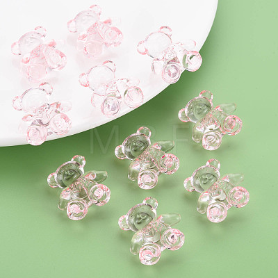 Transparent Acrylic Beads MACR-S373-71-B07-1