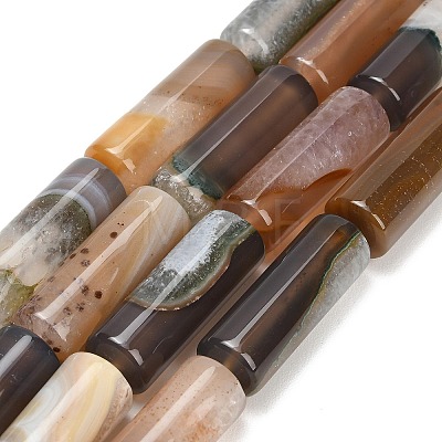 Natural Agate Beads Strands GG-L001-A01-01A-1