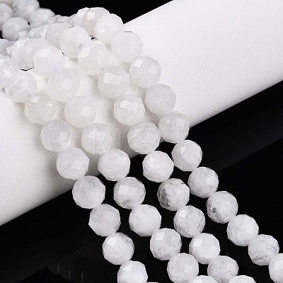 Natural Moonstone Beads Strands G-S345-6mm-36-1