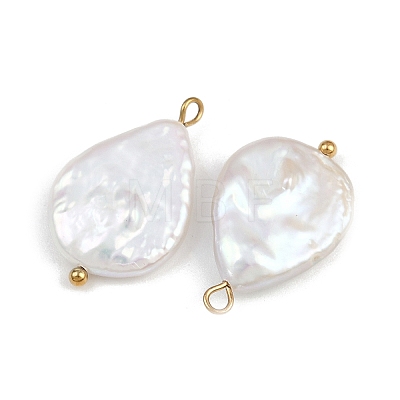 Natural Freshwater Pearl Keshi Pearl Pendants STAS-D378-06A-G-1