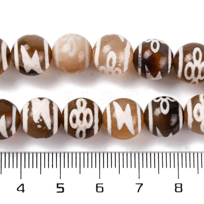 Tibetan Style dZi Beads G-U006-06G-01-1