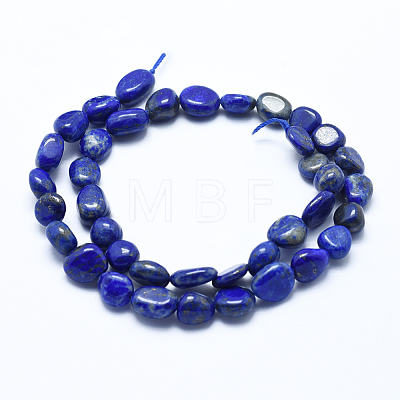 Natural Lapis Lazuli Beads Strands G-E483-64-1