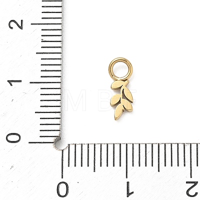 304 Stainless Steel Charms STAS-B140-02G-1