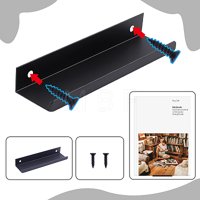 Rectangle Aluminum Alloy Drawer Pull Handles FIND-WH0173-530-1