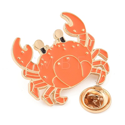 Alloy Enamel Brooches PALLOY-D363-01E-KCG-1