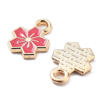 Alloy Enamel Charms ENAM-S022-01H-1