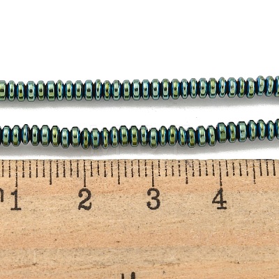 Electroplated Synthetic Non-Magnetic Hematite Beads Strands G-I360-C03-06-1