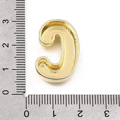 Brass Slide Charms KK-Z163-01G-C-1