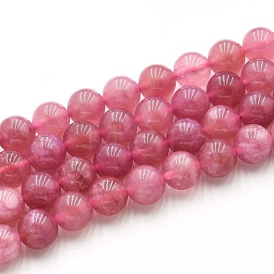 Natural Quartz Beads Strands G-N355-10mm-70-1