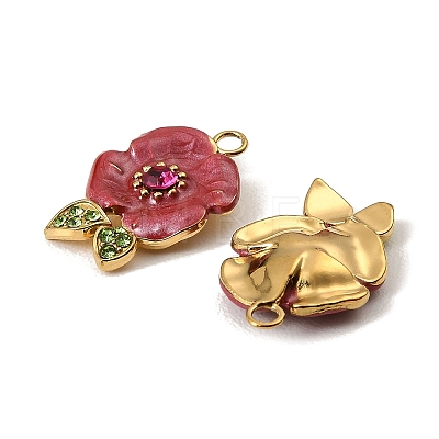 304 Stainless Steel Enamel Pendants STAS-I371-24G-02-1