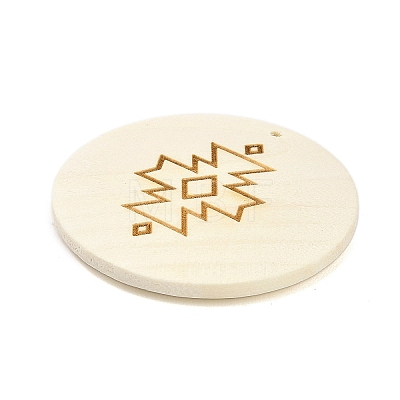 Wood Pendants FIND-Z048-09C-1