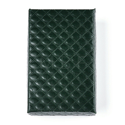 Rhombus Textured Cardboard Jewelry Boxes CBOX-T006-02C-1