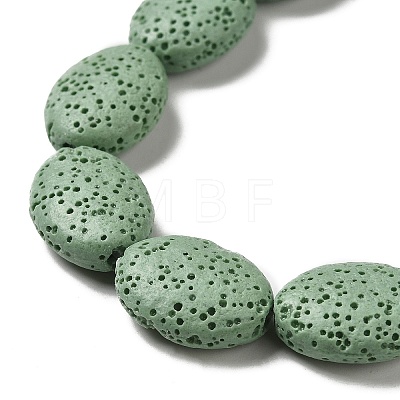 Natural Lava Rock Beads Strands G-O126-03A-M-1