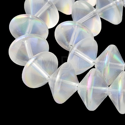 Electroplate Glass Beads Strands EGLA-G038-01A-HR03-1