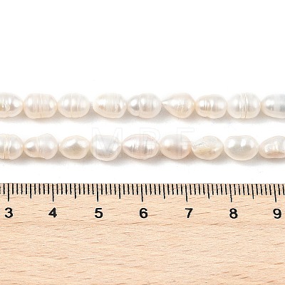 Natural Cultured Freshwater Pearl Beads Strands PEAR-I007-01B-02B-01-1