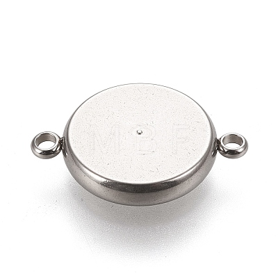 Tarnish Resistant 304 Stainless Steel Links Connectors Settings X-STAS-K202-02E-P-1