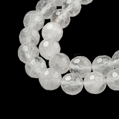 Natural Quartz Crystal Beads Strands G-E571-A11-01-1