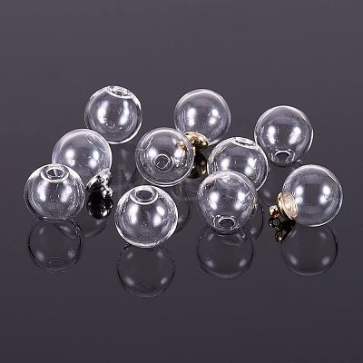 Handmade Blown Glass Globe Ball Bottles BLOW-PH0001-07-1