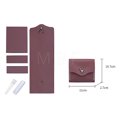 DIY Leather Purse Making Kits PW-WG1F109-04-1