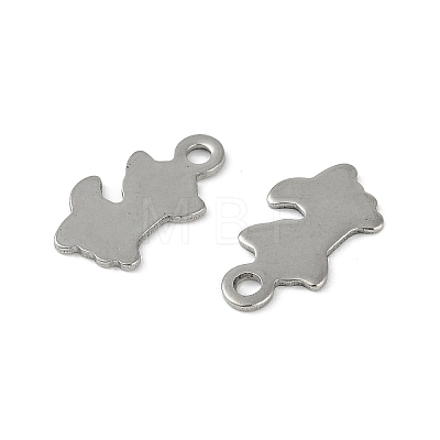 Non-Tarnish 201 Stainless Steel Charms STAS-C108-48P-1