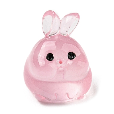 Luminous Resin Rabbit Ornament CRES-M020-03E-1